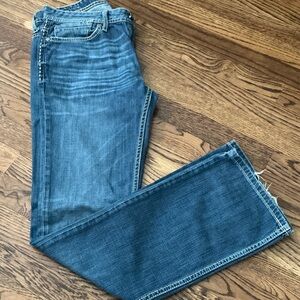 BKE Aiden Men’s Blue Straight Jeans